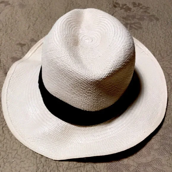 New Montecristi original Panama hat Sz 59 - Picture 1 of 4